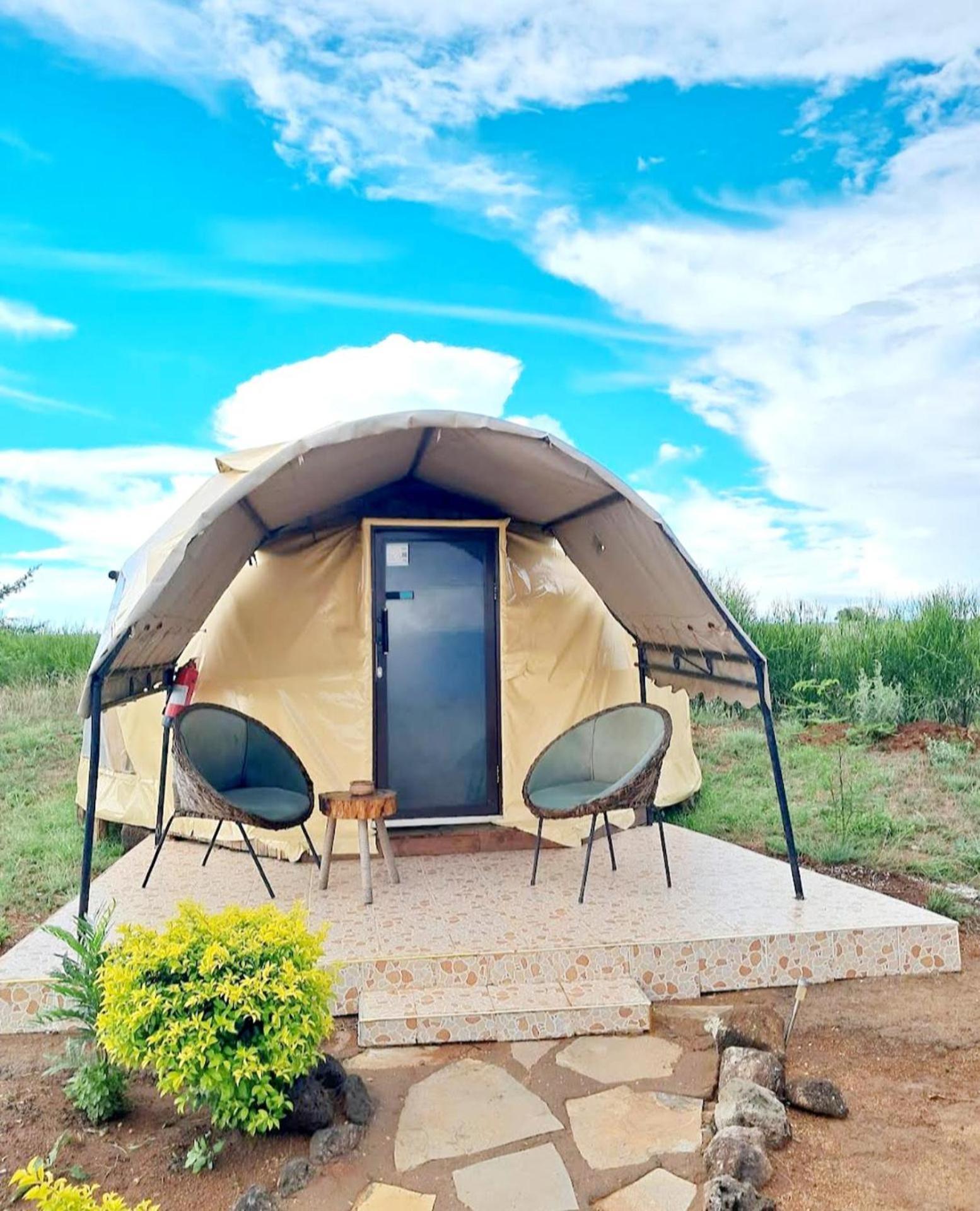 Amanya 1-Bed Leopard Tent 암보셀리 외부 사진